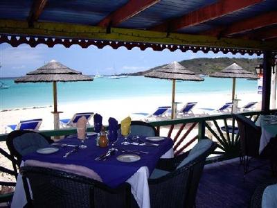 Sandy Ground, Anguilla - Roy's Bayside Grill - Our view.