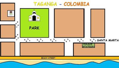 Taganga, Colombia- Chez Moi hostel